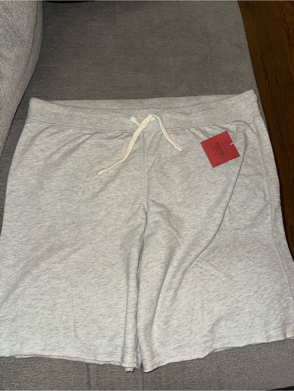 Mossimo Supply Co. Light Gray Drawstring Lounge Shorts